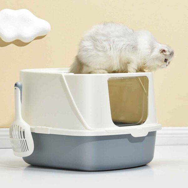 Arenero con techo para gato - Imagen 3